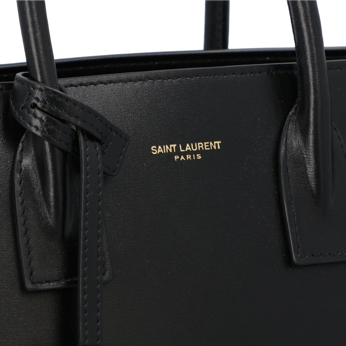 Saint Laurent Baby Sac De Jour Made Of Smooth Leather Black