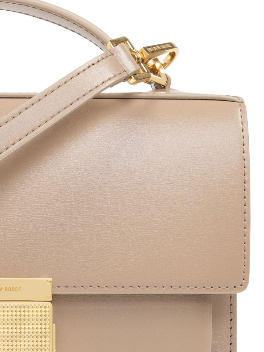 Golden Goose Structured Calf Leather Square Bag