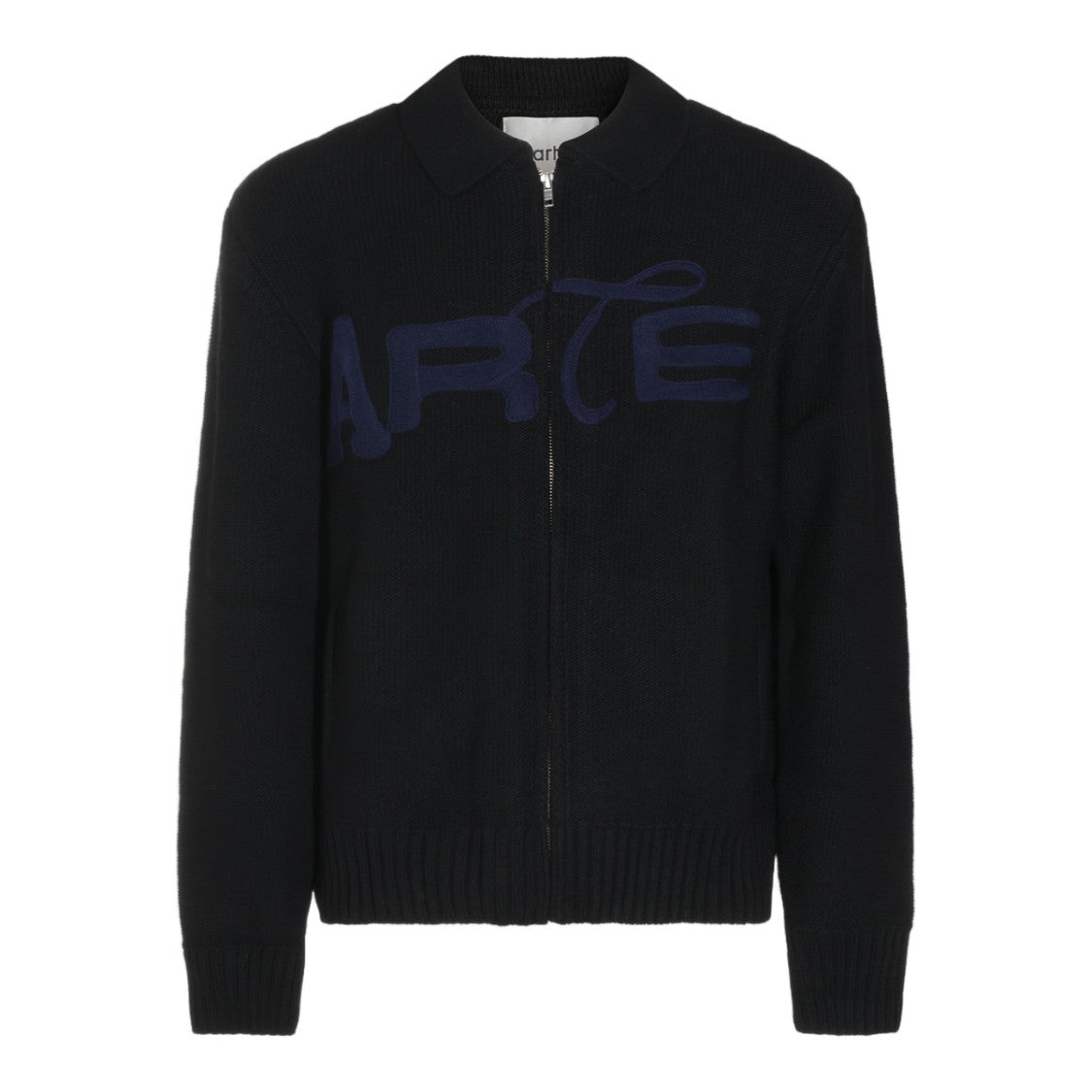 Arte Antwerp Full-Zip Logo Sweater