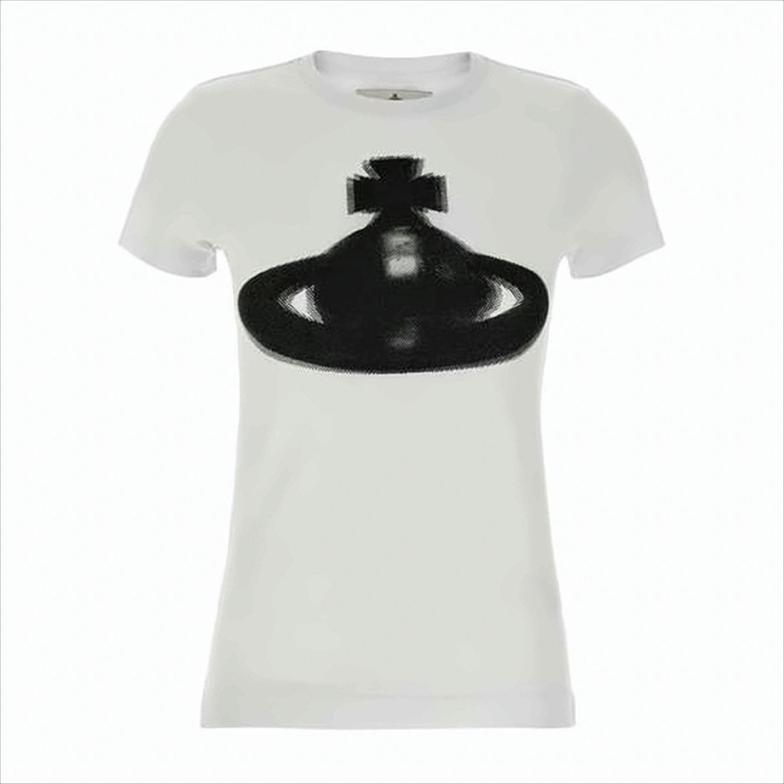 Vivienne Westwood Fitted Short-Sleeve T-Shirt With Graphic Emblem