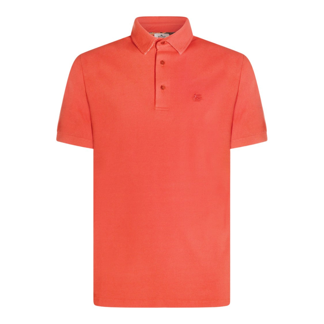 Etro Classic Short-Sleeved Polo Shirt With Embroidered Logo