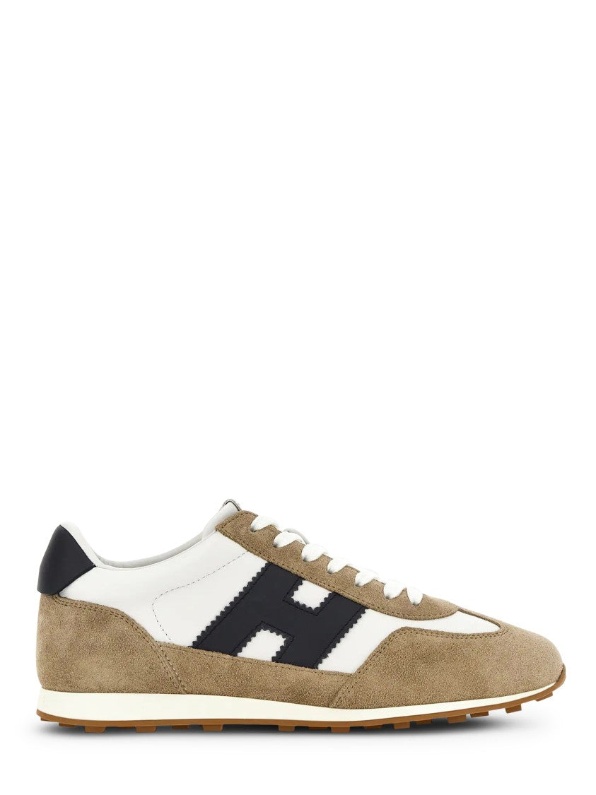 Hogan Textured Grip Logo Low-Top Sneakers