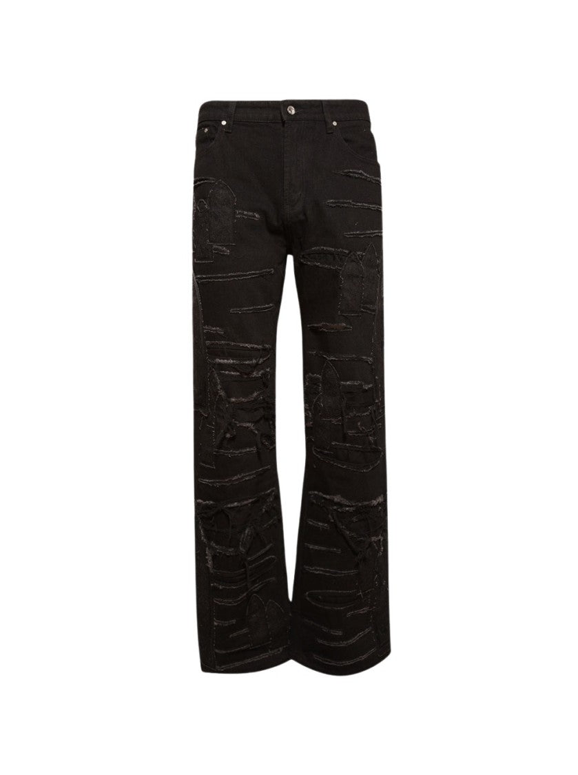 Who Decides War Ultra Flare Windowed Jeans Coal
