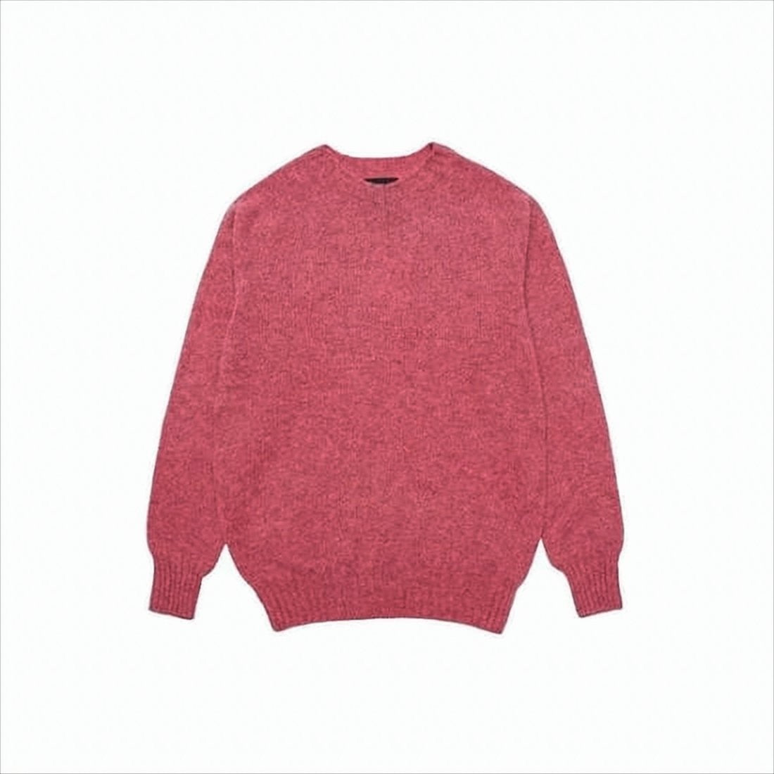 Howlin Textured Knit Crewneck Sweater In Muted Rose