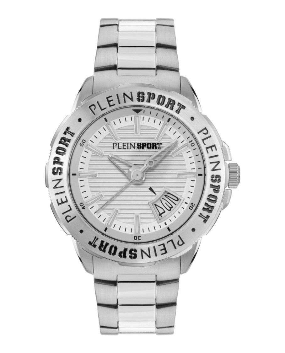 Plein Sport Rampage Bracelet Watch With Silver Enamel Dial