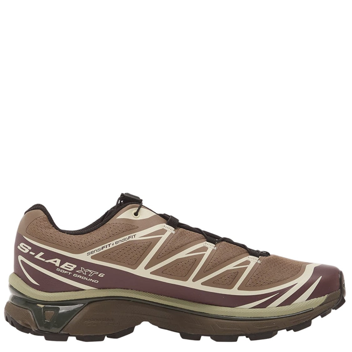 Salomon Brown/Multi Mesh Drawstring Sneakers
