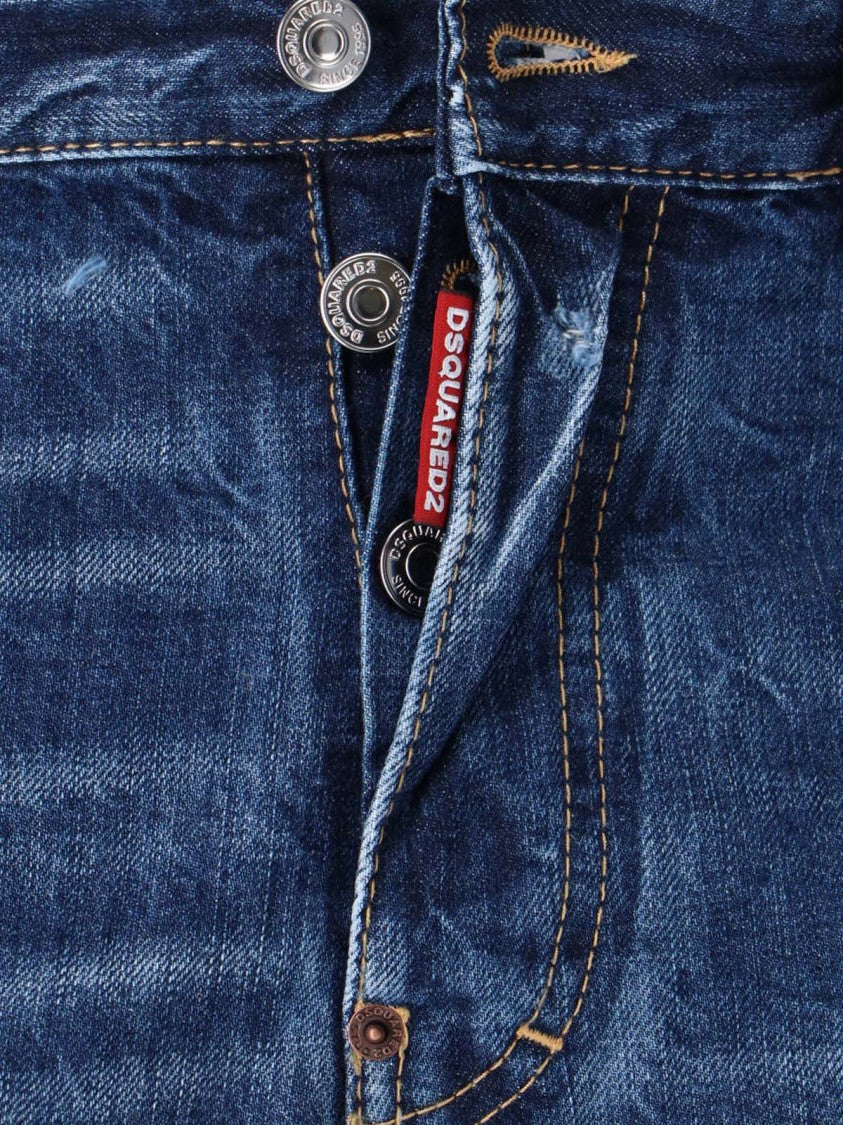 Dsquared2 Straight-Leg Jeans With Traditional Five-Pocket Styling