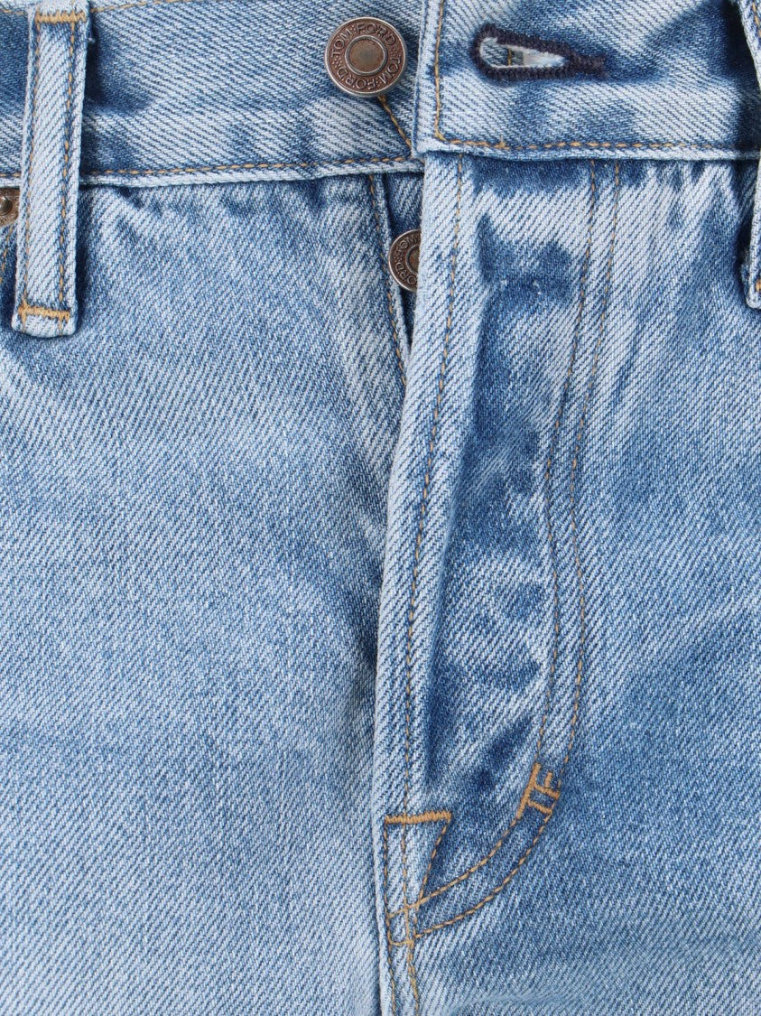 Tom Ford Slim Jeans – Light Blue
