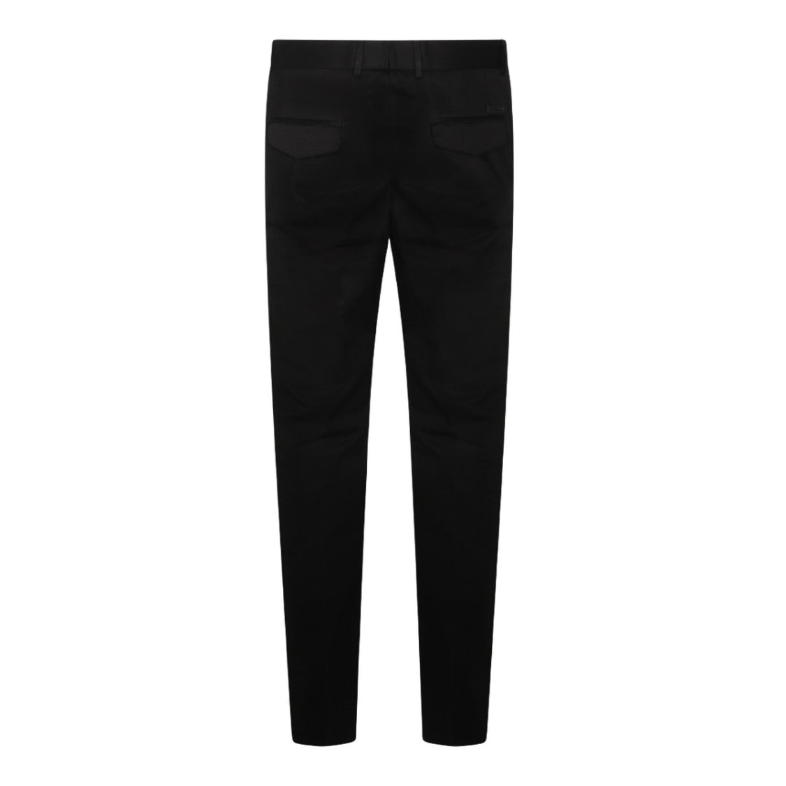 Dolce & Gabbana Slim-Fit Black Trousers With Classic Waistband