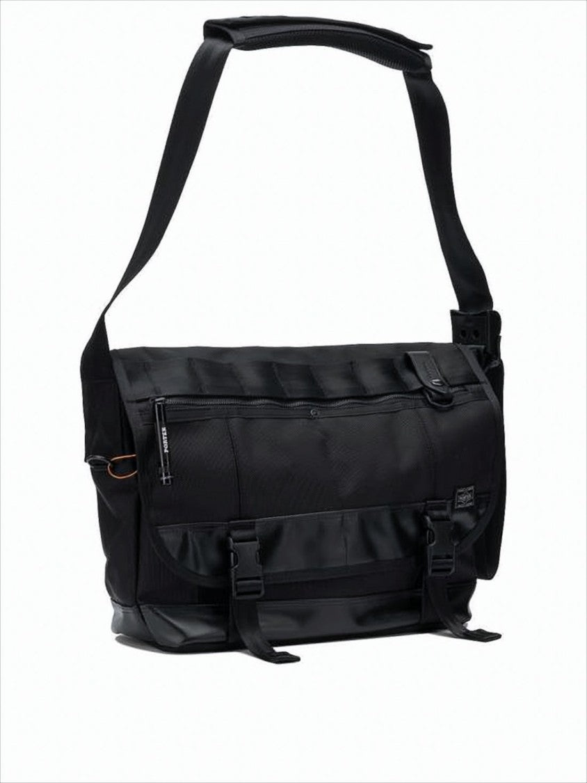 Porter Rectangular Crossbody Bag With Flap
