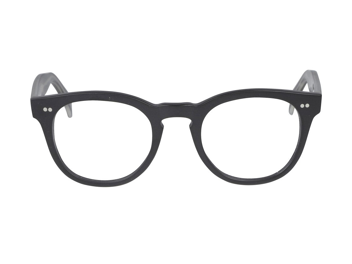Kador Silver Tuxon-K Keyhole Round Eyeglasses
