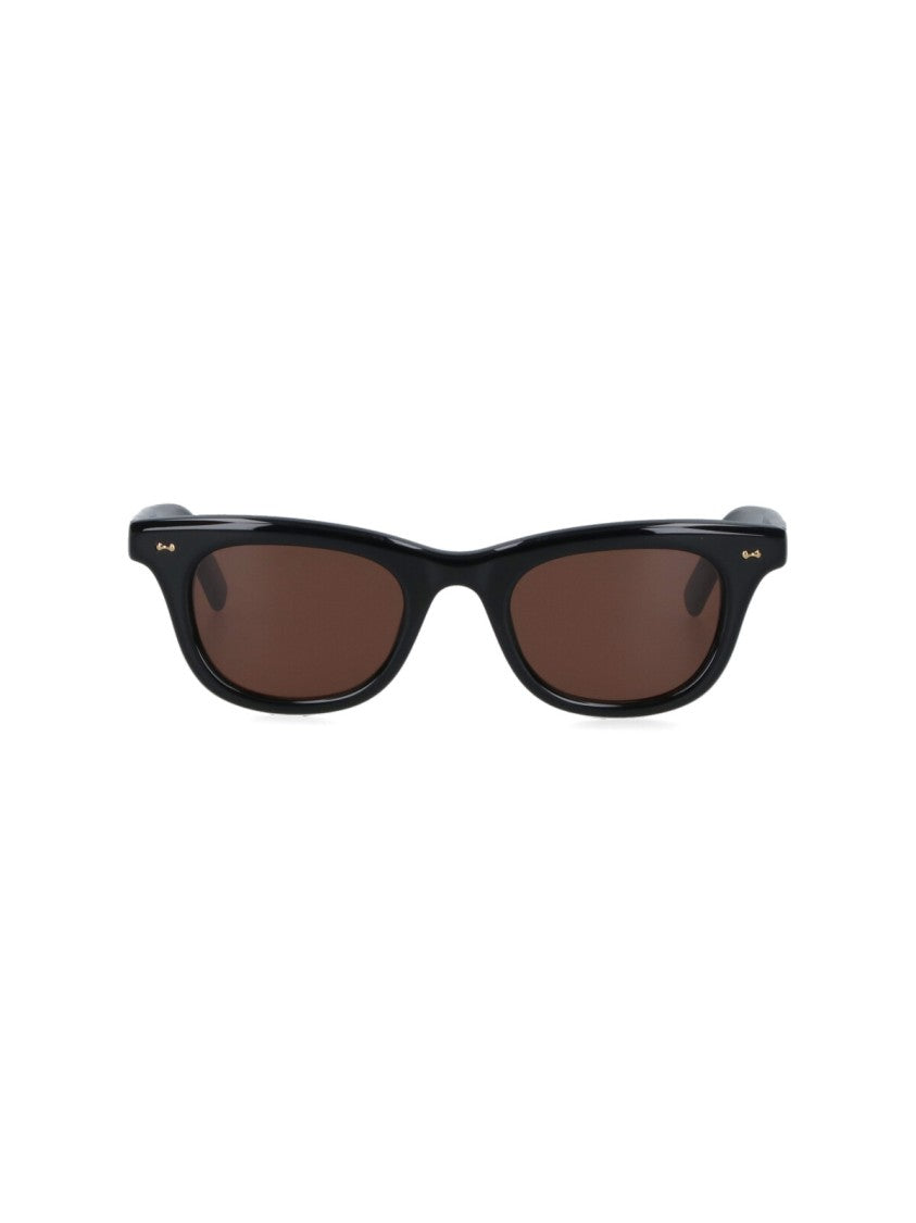 Chimi Sleek Black Frame Sunglasses With Dark-Tinted Lenses
