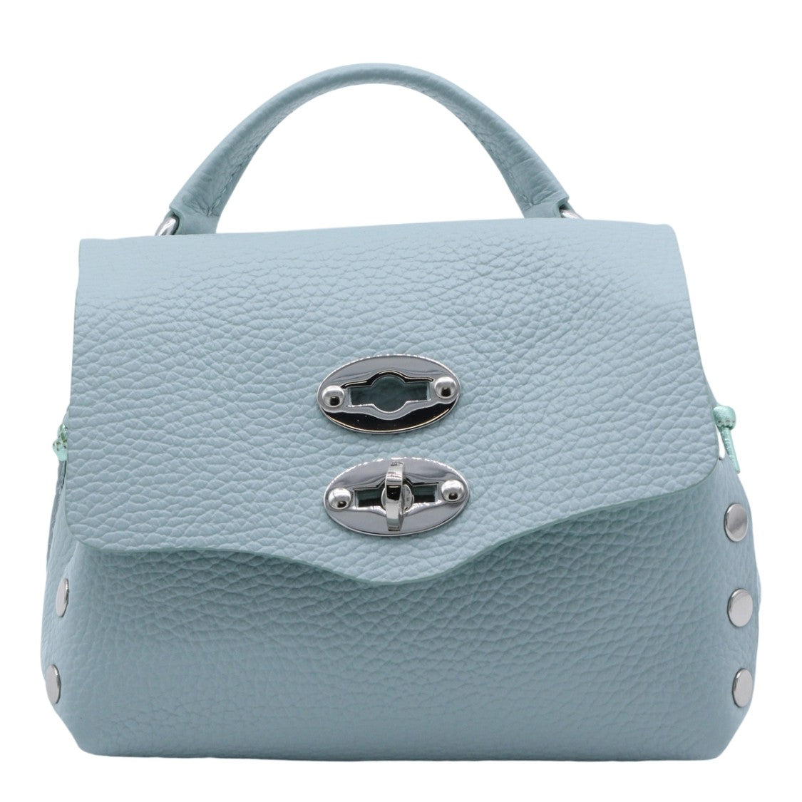 Zanellato Small Structured Handbag With Pebbled Texture