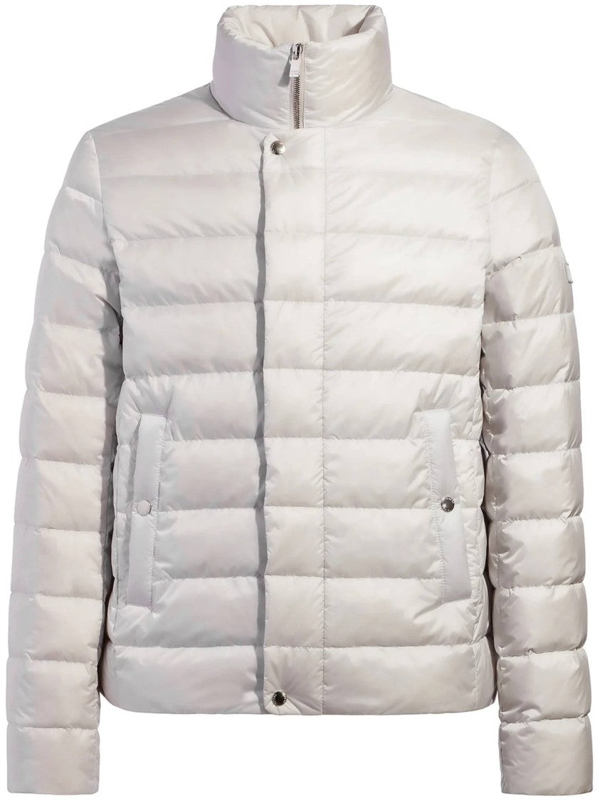 Tatras Light Grey Atene Quilted Padded Nylon Jacket