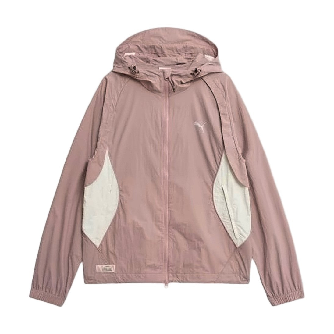Puma Lightweight Hooded Jacket With Contrasting Panels