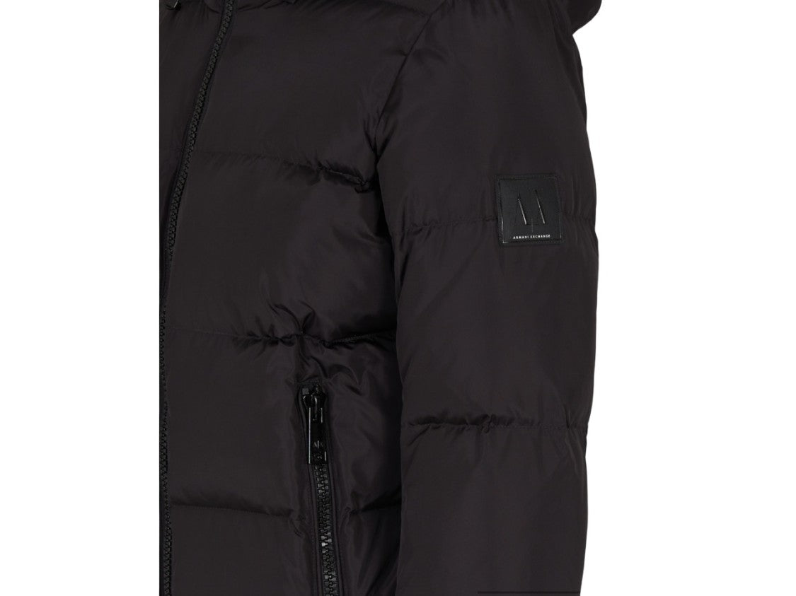Armani Exchange Padded Down Coat Quilted Design