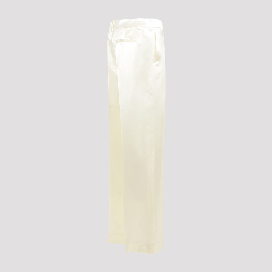 The Row White Encore Pants