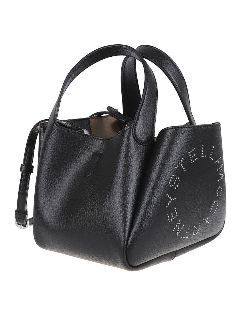 Stella Mccartney Triangular-Shaped Handbag With Textured Finish