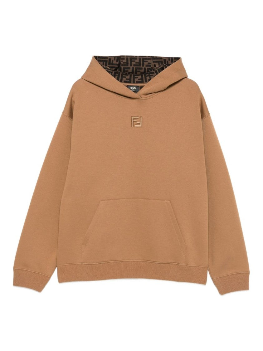 Fendi Hooded Sweatshirt With Pouch Pocket