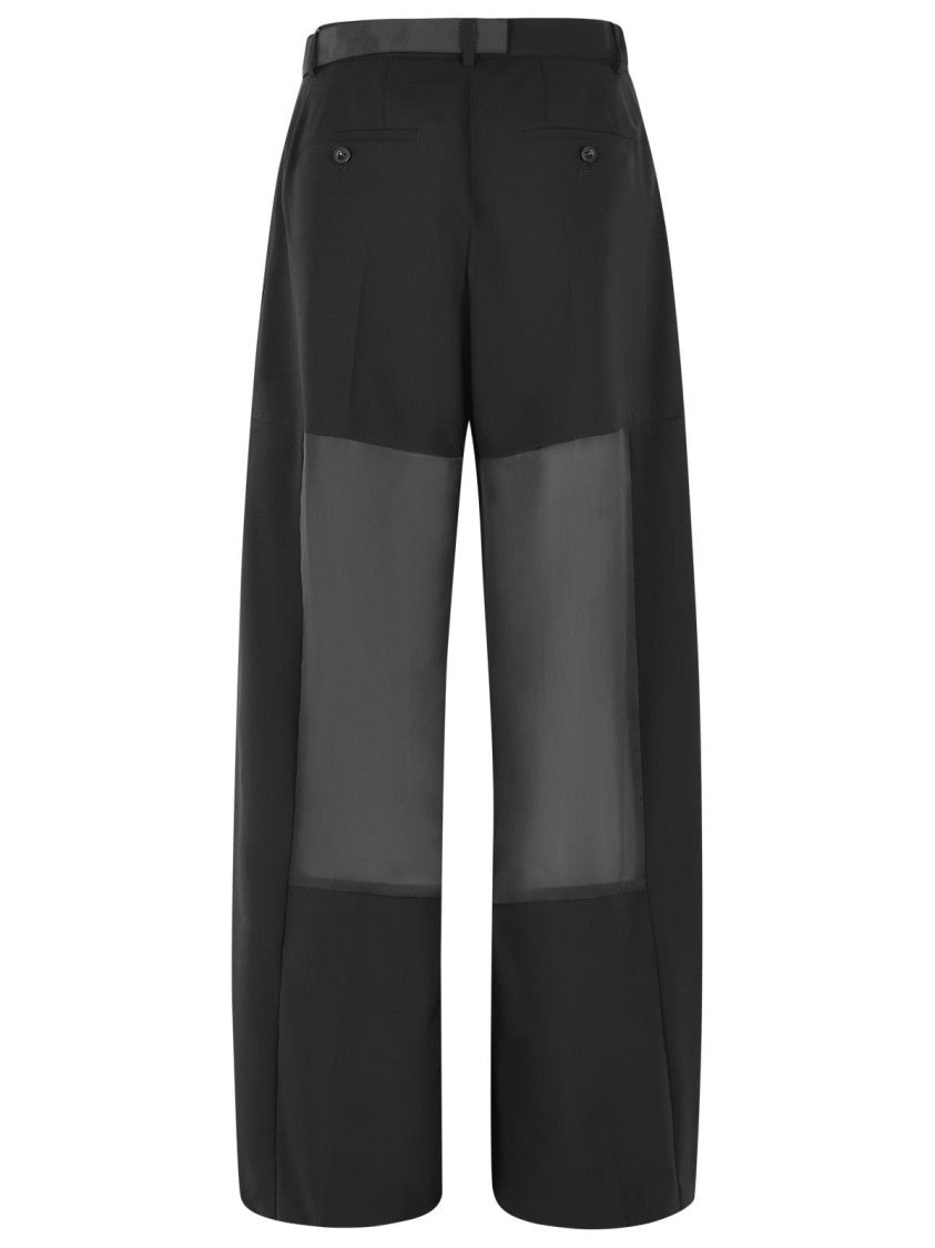 Sacai Black Wool Pants