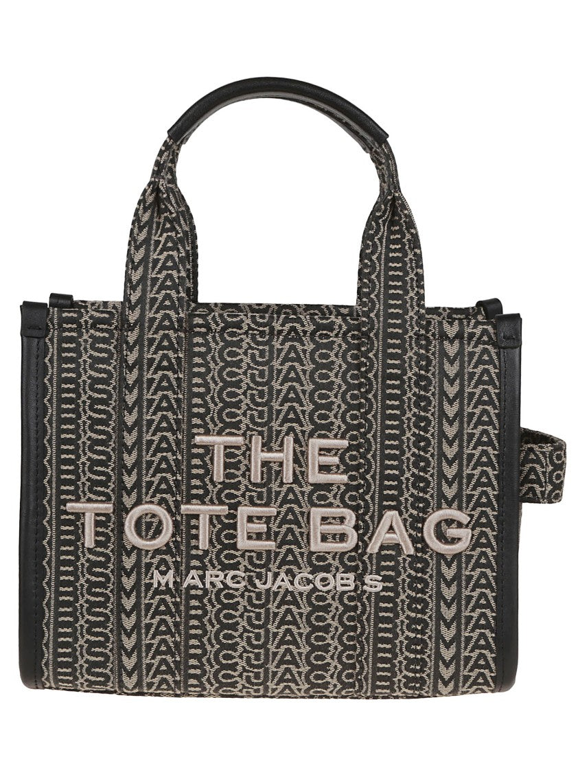 Marc Jacobs Jacquard Tote Bag With Monogram Pattern