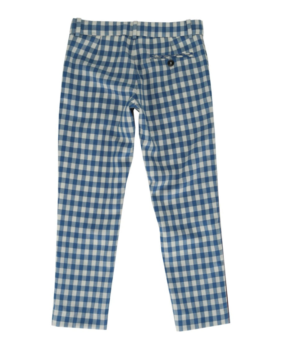 Gucci Gingham Check Printed Pants
