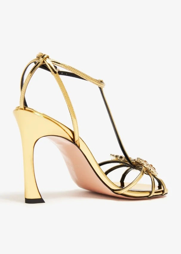 Piferi Maggio 85 Gold Sandals