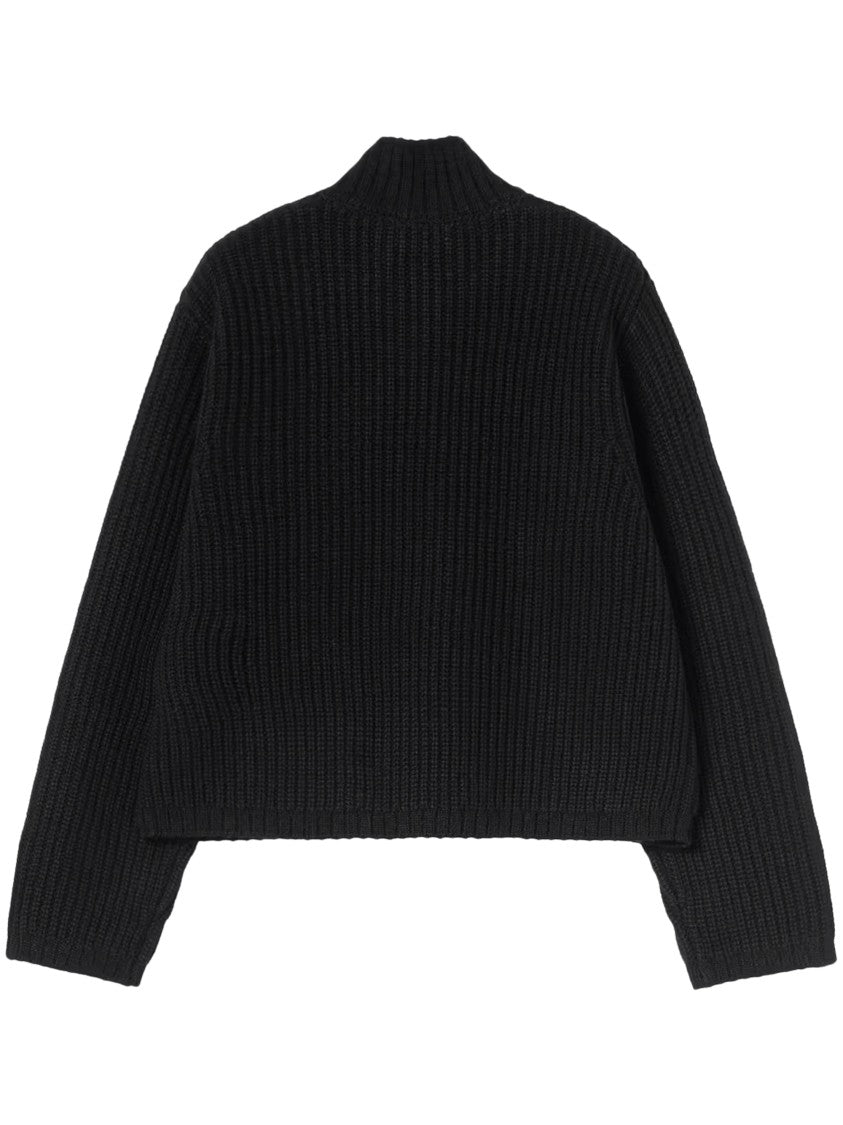 Carhartt Wip W' Detroit Half-Zip Ribbed Knit Sweater