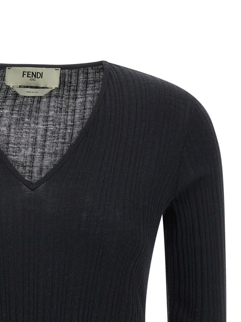 Fendi Ruffled Sweater