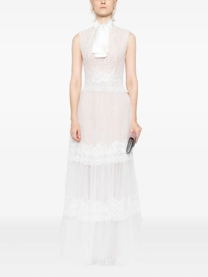 Saiid Kobeisy Lace Long Dress