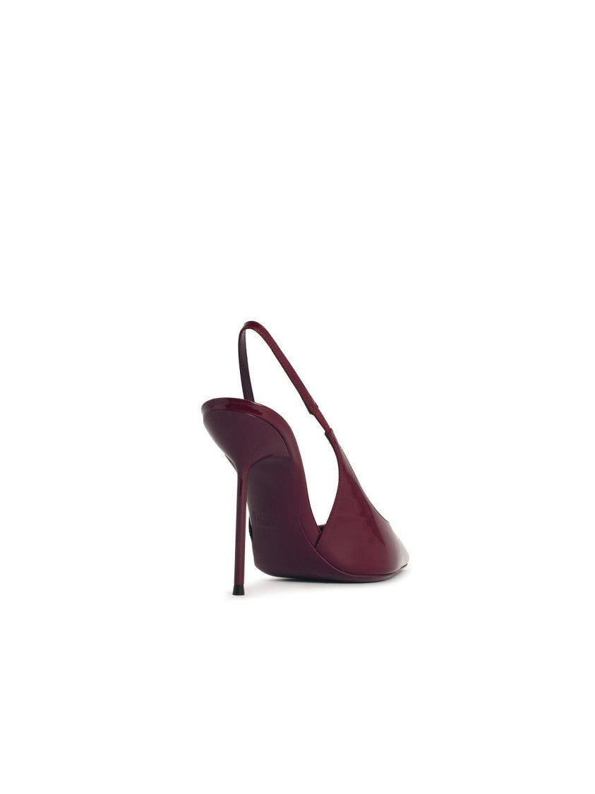 Paris Texas 'Lidia' 'Rouge Noir' Pele Slingbacks