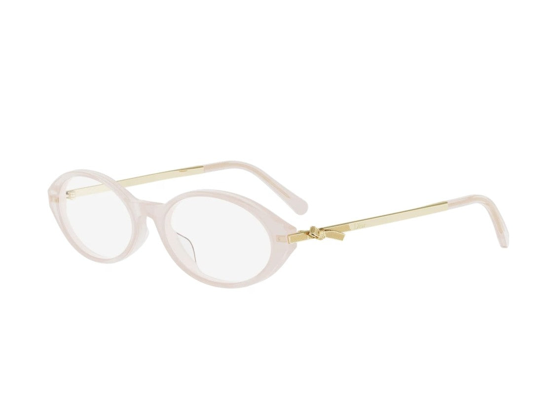 Dior Cd50149i Translucent Metal Temple Eyeglasses