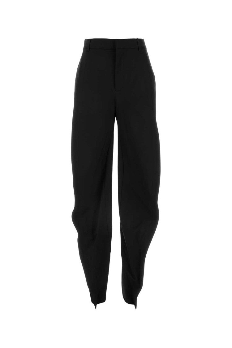 Y/Project Black Stretch Polyester Blend Pant
