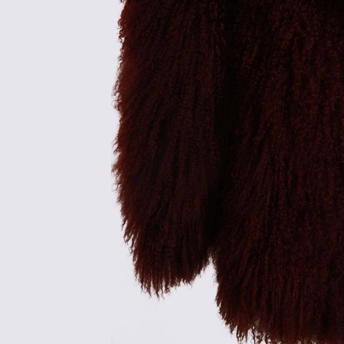 Salvatore Santoro Bordeaux Fur Jacket