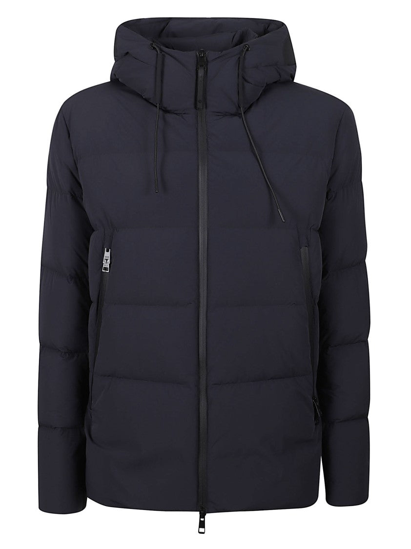 Duno Packable Down Jacket With Neoprene Details And Reflective Inserts