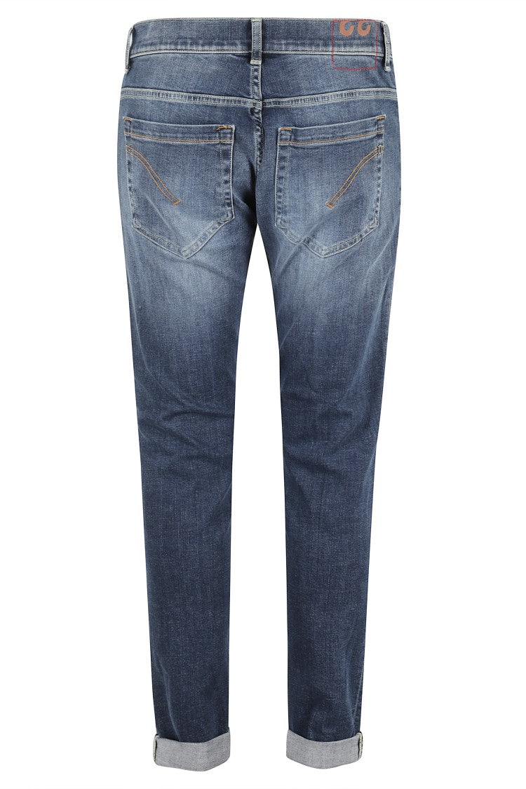 Dondup Denim Blue Five-Pocket Jeans