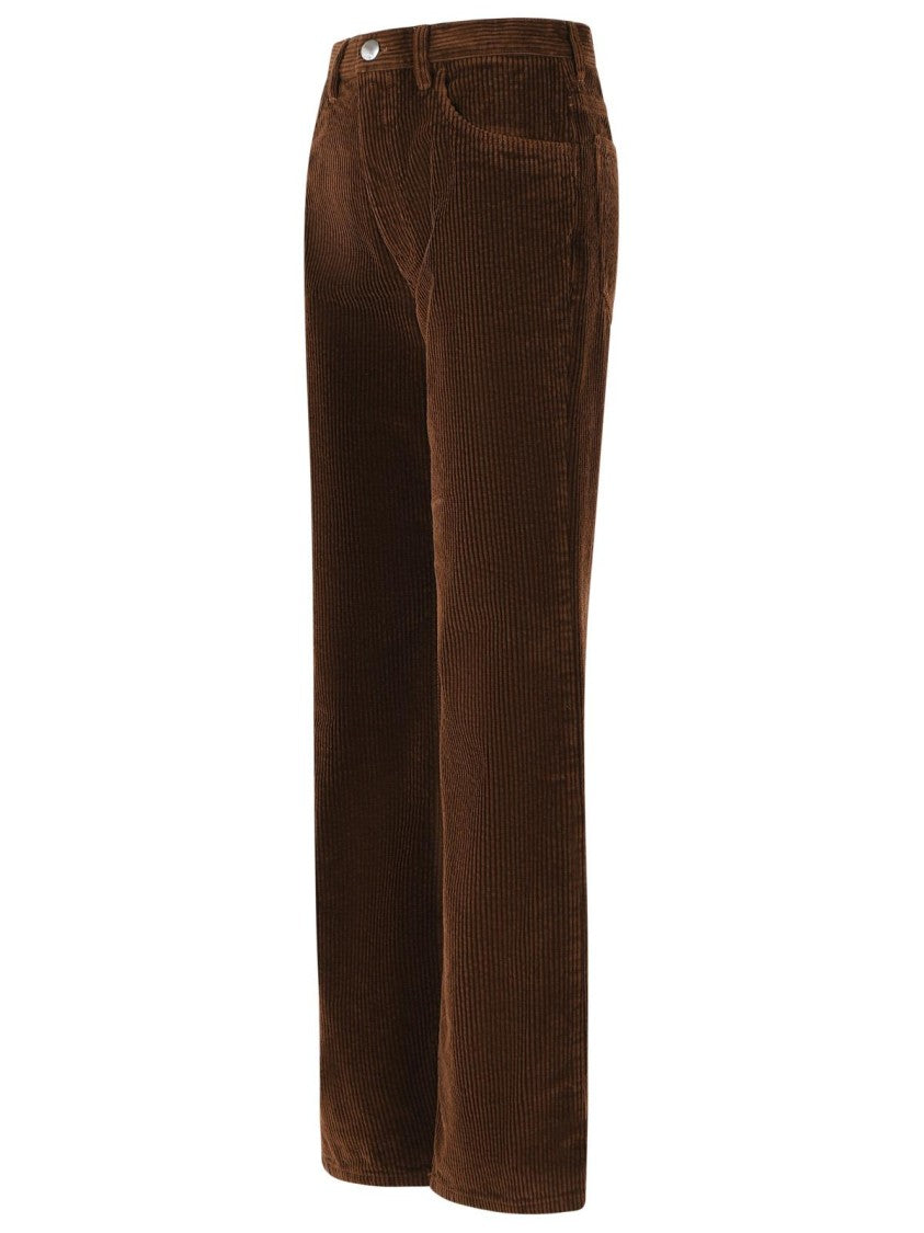 Marni Brown Velvet Trousers