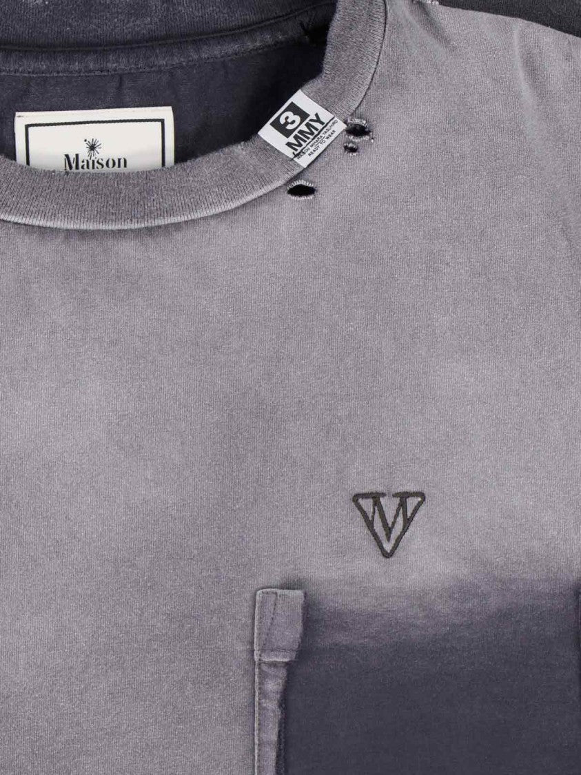 Maison Mihara Yasuhiro Logo T-Shirt – Grey