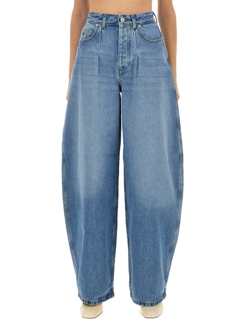 Jacquemus "De-Nimes Ovalo" Denim Pants