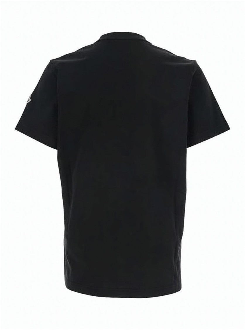 Moncler Classic Crew Neck Short-Sleeve Black T-Shirt