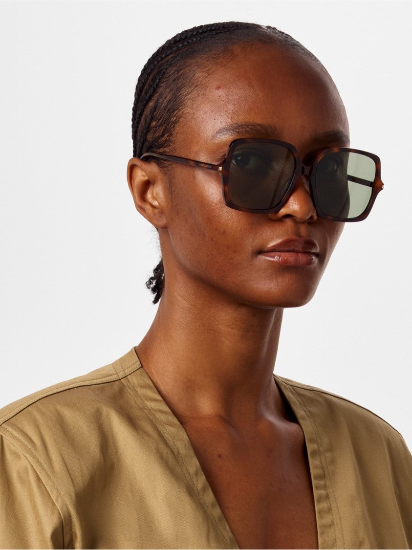 Saint Laurent Sl591 Logo Sunglasses