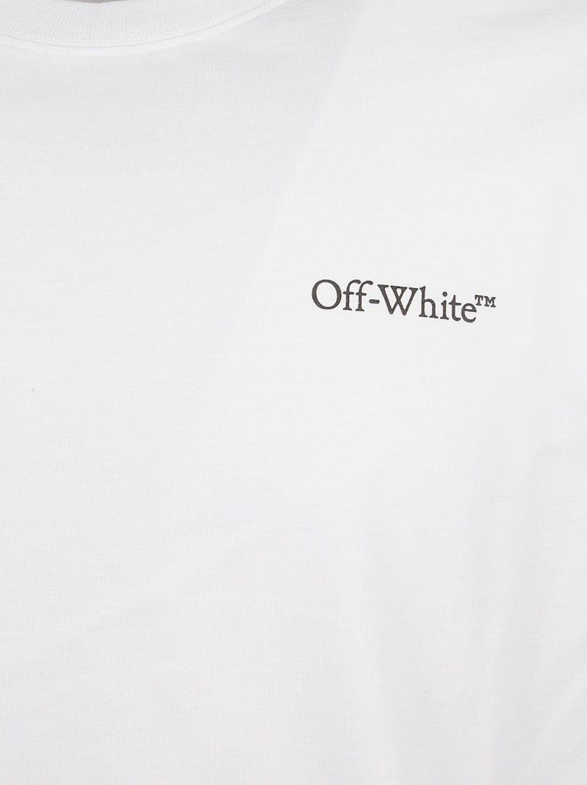 Off-White Half Arrow Graphic Cotton Jersey T-Shirt