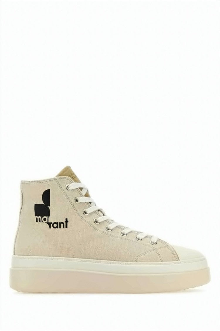 Isabel Marant High-Top Sneakers With Minimalist Design