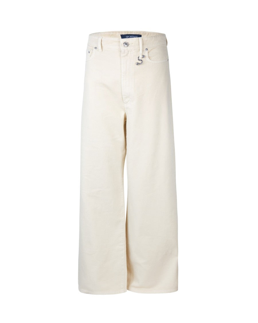 Sportmax Ivory Siamese Trousers