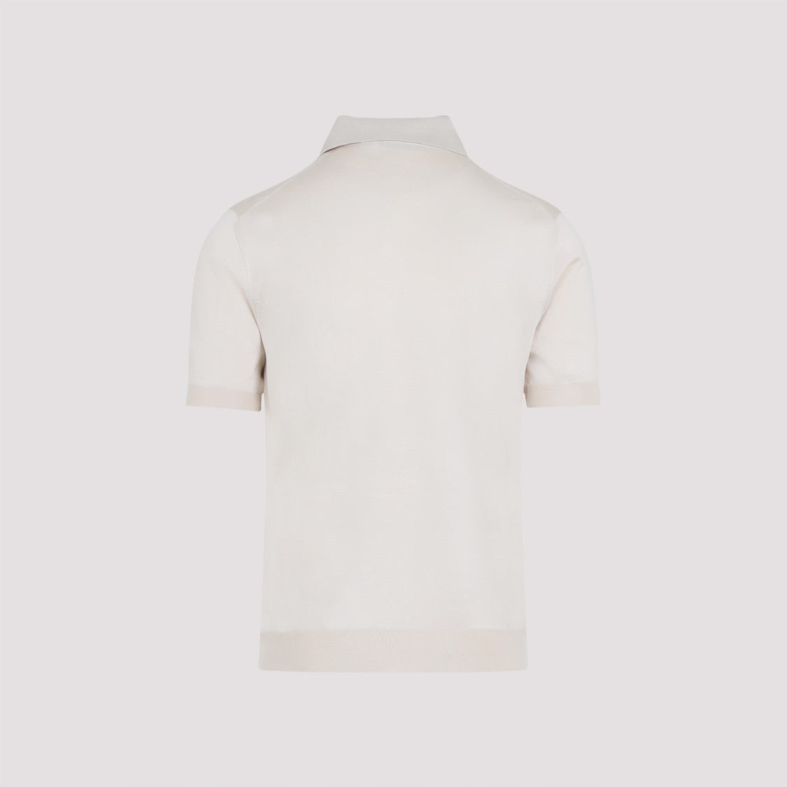 Prada Beige Silk Polo