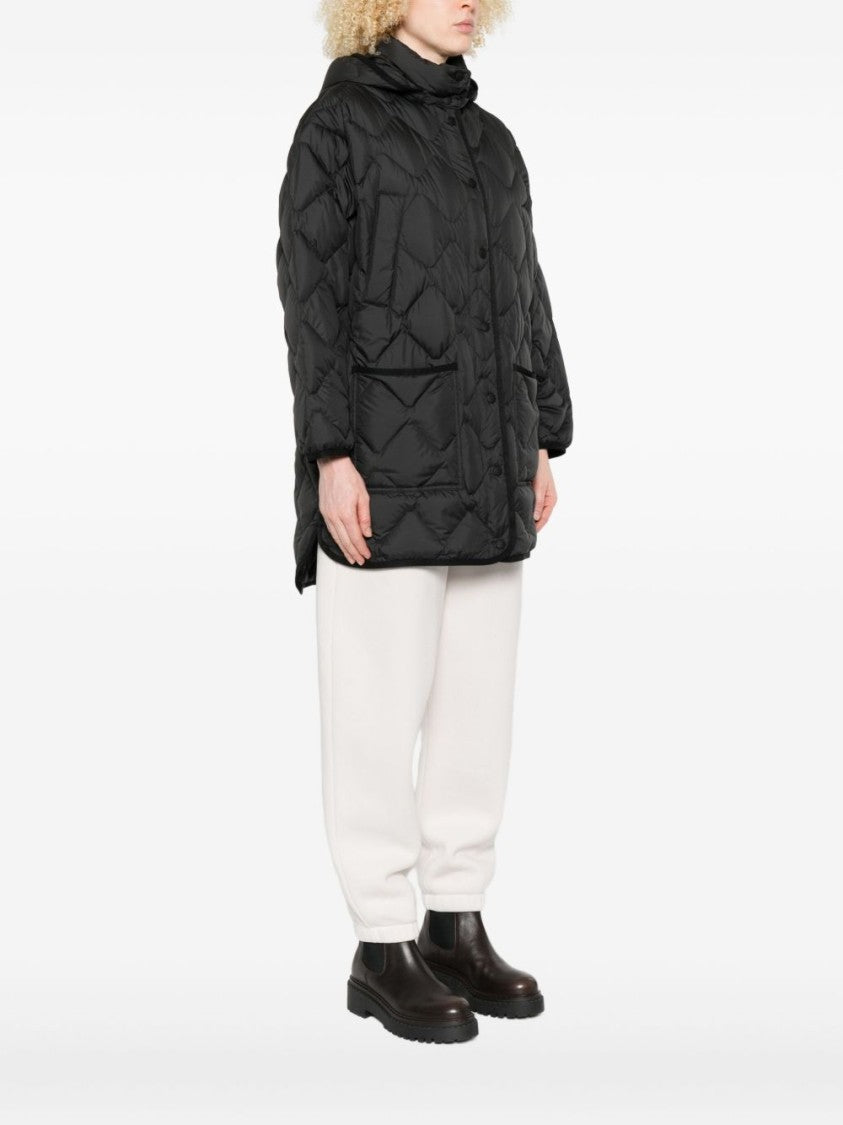 Woolrich Quilted Oversized Woolrich Coat With Hood