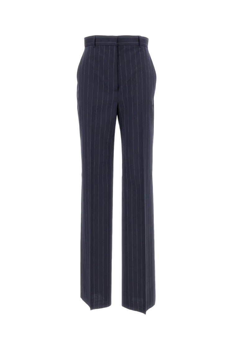 Max Mara Pinstripe Trousers With Tailored Silhouette