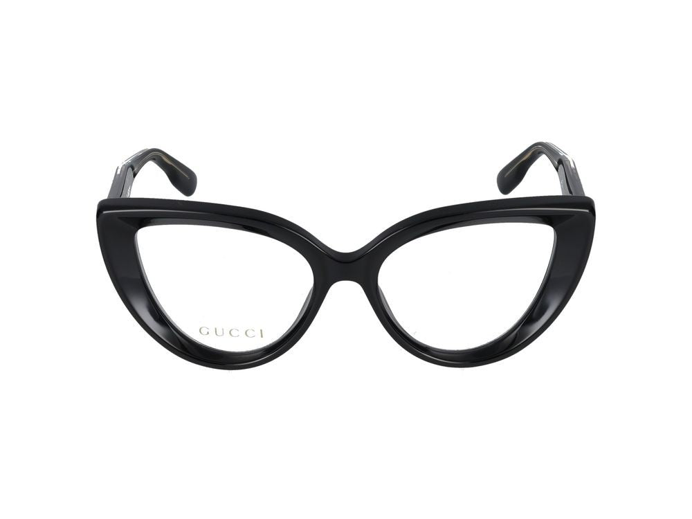 Gucci Eyeglasses Gg1530o 001 Black Black Transparent 52/17/145