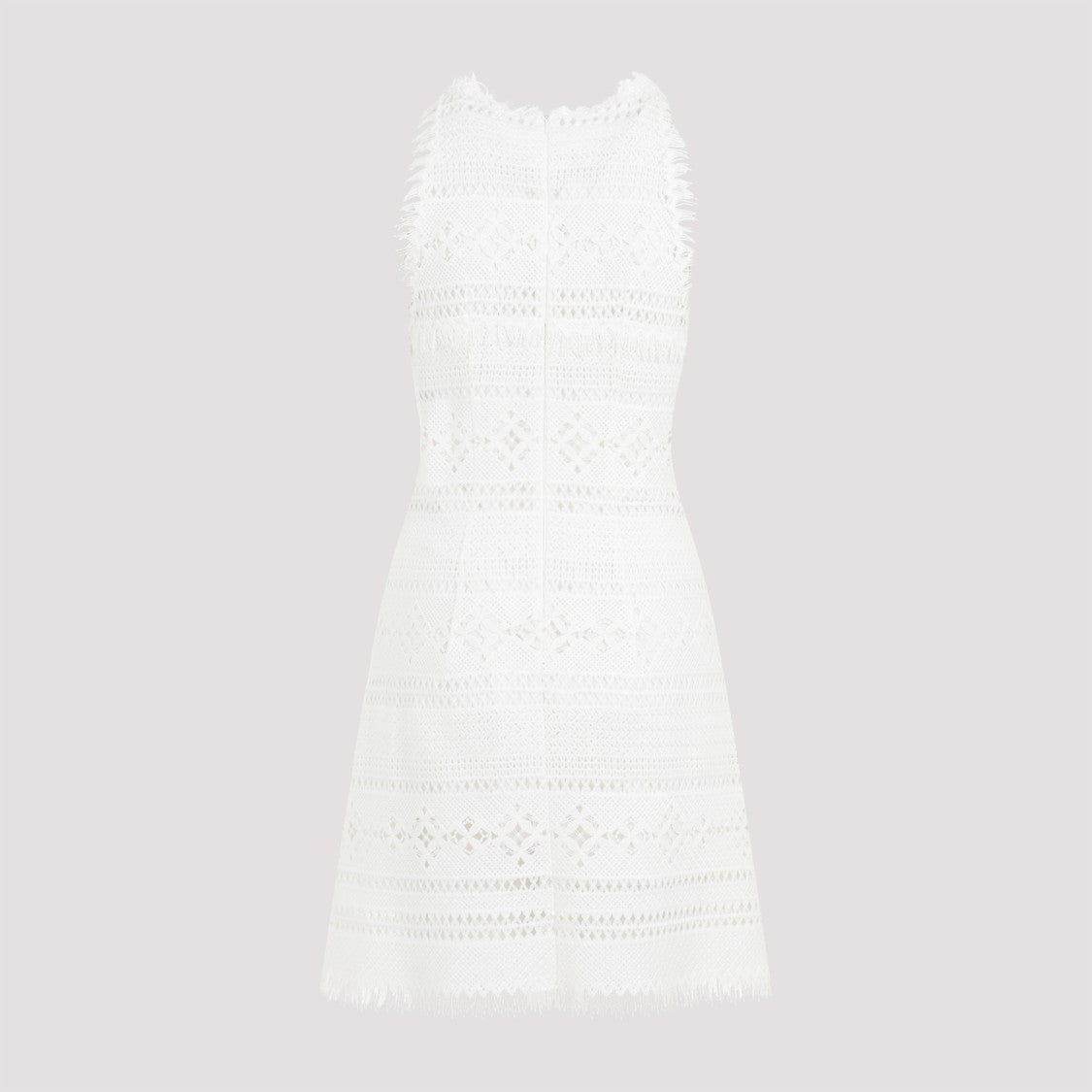 Ermanno Scervino White Polyester Dress