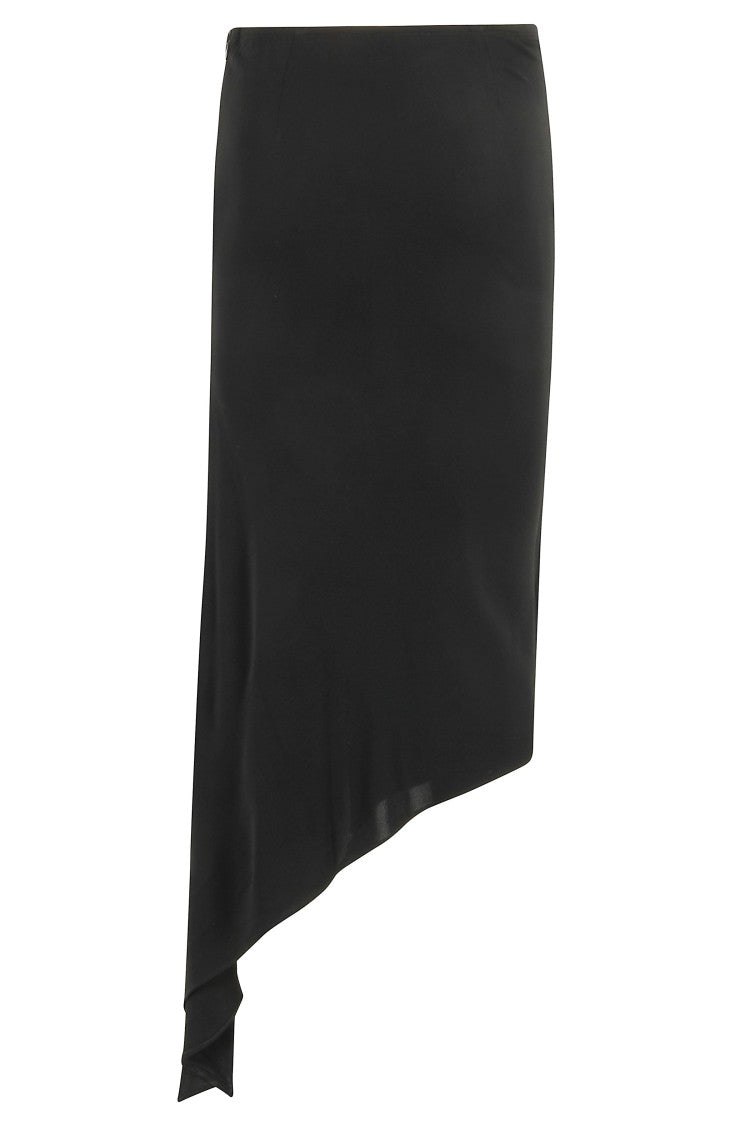 Francesco Murano Midi Skirt With Wide Side Slit